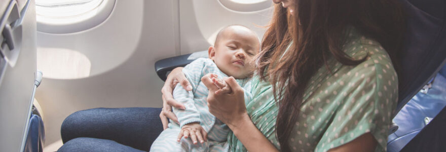 vol avec un bébé